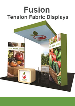 Fusion Tension Fabric Displays
