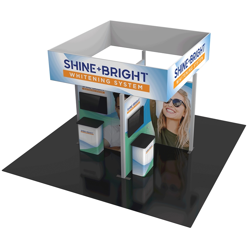 20' X 20' Hybrid Pro Modular Trade Show Display Kit 26 | APG Exhibits