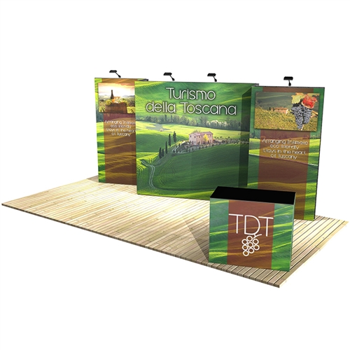 Vector Frame 8 Display Stand [Complete] • APG Exhibits
