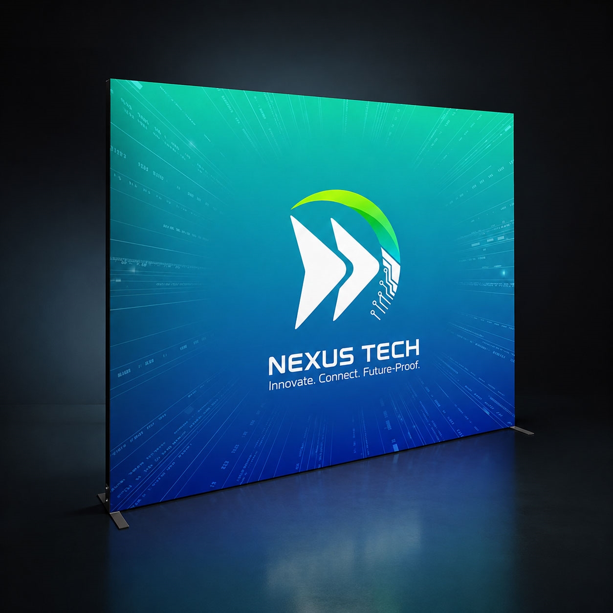 SEG fabric light box display