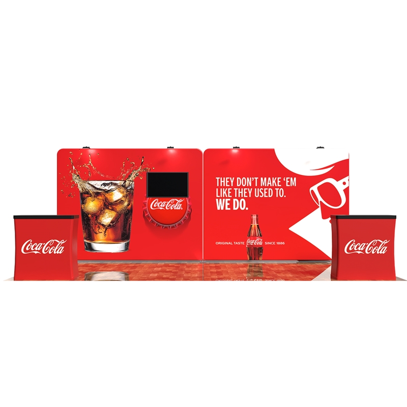 Dolphin 20ft WaveLine Media Trade Show Display Kit