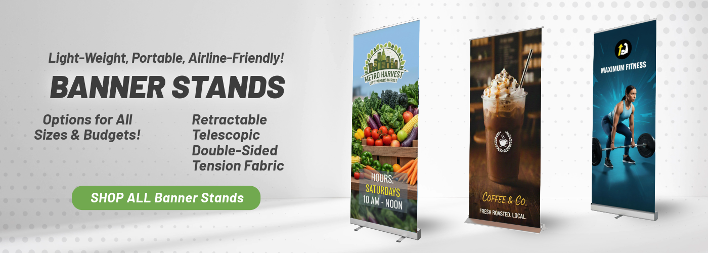 Shop All Banner Stands
